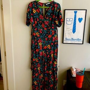 Floral Mango Jumper Sz M